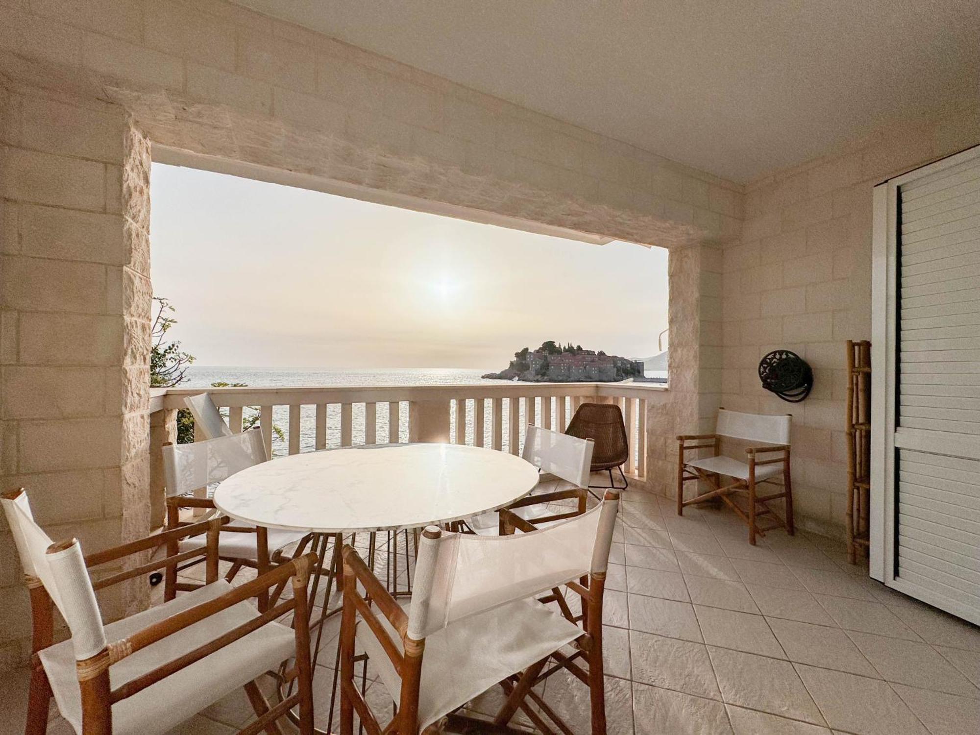 Apartment Radovic Sveti Stefan Extérieur photo